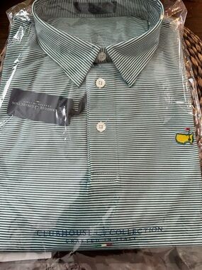 Masters 2026 XL Clubhouse Collection Golf Polo, Embroidered Logo